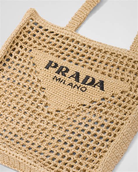 borsa shopping in rafia prada|Prada Shopping Bag Rafia – MM Luxury Shop.